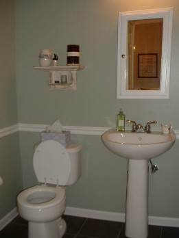 powder room.