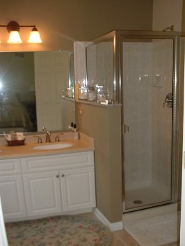 master bath stall shower